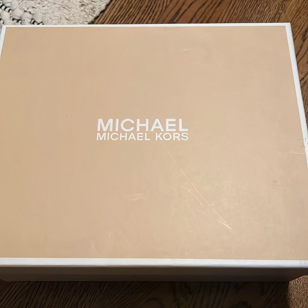 Michael Kors Leather Wedge